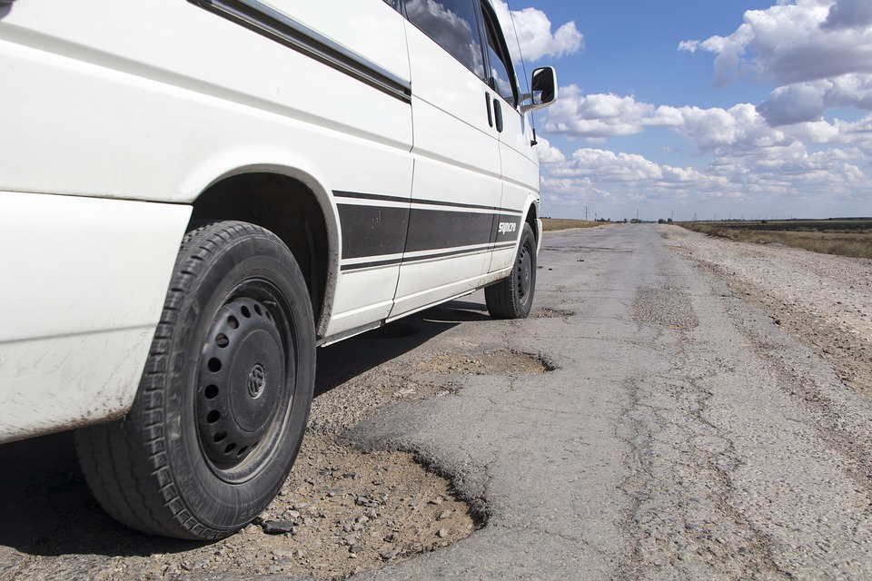 How Potholes Can Damage Your Vehicle